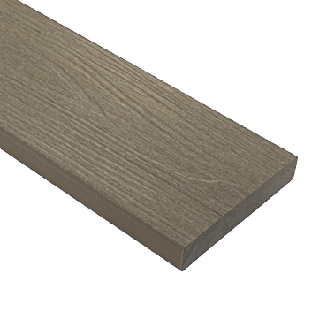 WPC 22,5x138mm Fiberdeck Premium Light Grey kantplank massief  L=3.00m FSC100%