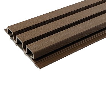 Klasse E WPC WEO35 Gardenwall Teak 33x170mm (wb 140mm) L=2.90m FSC®100%