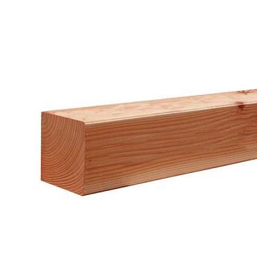 # Douglas gesch paal 12 x 12 x 400 cm, onbehandeld.
