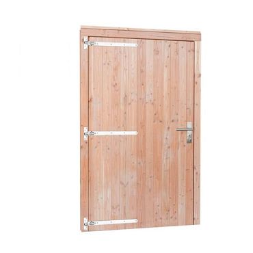 1023993 - Douglas enkele deur extra breed en hoog, linksdraaiend, 110 x 214,5 cm, incl. kozijn, o