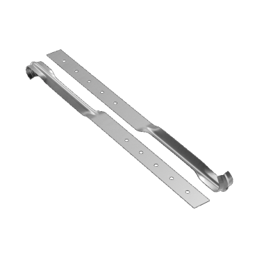 Gootflens 125mm Magnelis