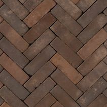 Gebakken UDF60 SP Getrommeld - Rood/Paars/Bruin bezand