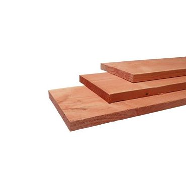Douglas fijnbez plank 1,5 x 14,0 x 180 cm, onbehandeld.