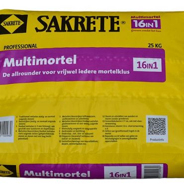 # Sakrete multimortel  pe zak  25kg