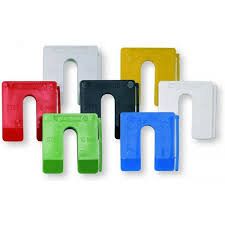 Millimax uitvulplaatje 1mm  360st wit