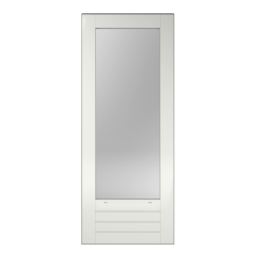 Merbau deur B14+  bw 45,5cm    39x140mm  vzv ventilatie sleuven en voorgeboorde isolatten