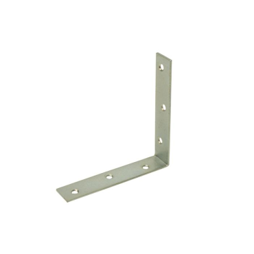 * Stoelhoek 100mm  20x2mm verzinkt 82406 ( prijs is per 100 stuks)