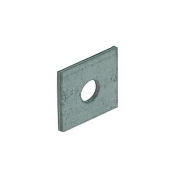 * Sluitplaat vierkant verz  M10  30x30x2mm verz 84402