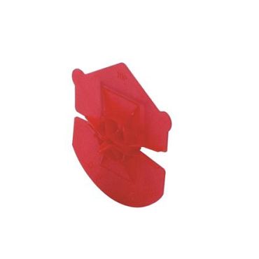 * Isolatie klemring rood / uni-clip 341300