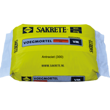 # Sakrete voegmortel 300UA  antraciet VM775 UA/25kg