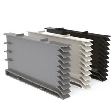 * Stootvoegrooster DF zwart