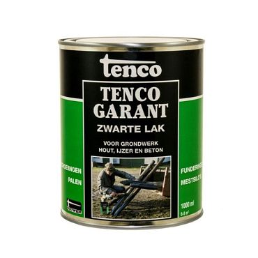 Tenco garant zwarte lak teervrij 1L