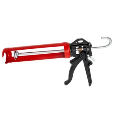 * 4Tecx kitpistool rood/zwart mk5 skeletmodel