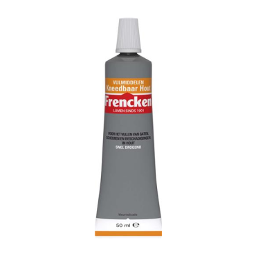 * Kneedbaar hout naturel 50ml frencken