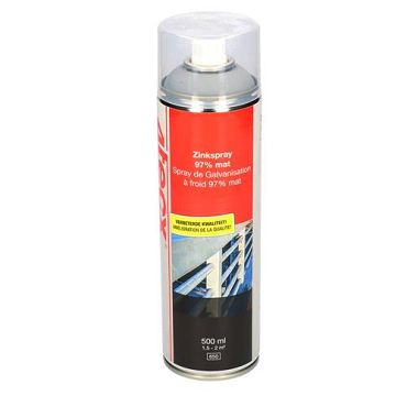 * 4Tecx zinkspray mat 500ml 904711