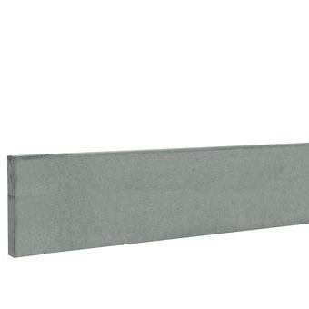 Betonplaat glad 24 x 3,5 x 184 cm, GRIJS, ongecoat.