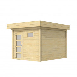 Vuren Topvision Tapuit, 300 x 300 cm, kleurloos geïmpregneerd.