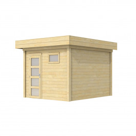 Vuren Topvision Tapuit, 300 x 300 cm, onbehandeld.