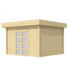 Vuren Topvision Parelhoen, 400 x 300 cm, kleurloos geïmpregneerd.