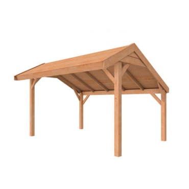 Douglasvision kapschuur Comfort 400 x 250 cm, onbehandeld.