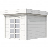 Vuren Topvision Bosuil, 300 x 300 cm, wit gespoten.