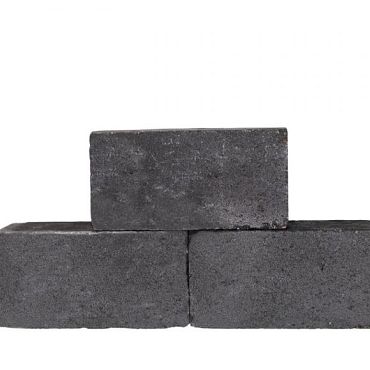 # Getrommelde Linia palissade 15x15x30 cm antraciet     96 st/pp
