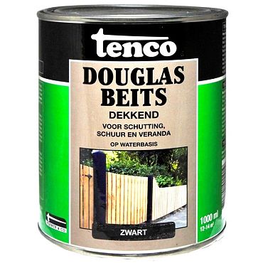 Tenco Douglas beits dekkend Zwart 1L