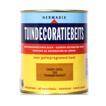 Hermadix Tuindecoratiebeits 762 oker geel 750ml