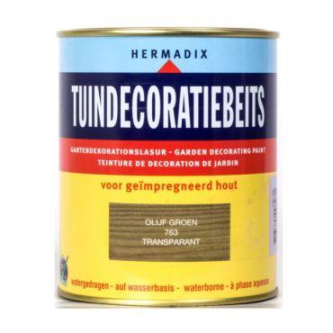 Hermadix Tuindecoratiebeits 763 olijf groen 750ml