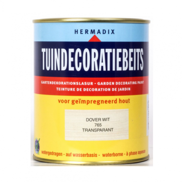 Hermadix Tuindecoratiebeits 765 dover wit 750ml
