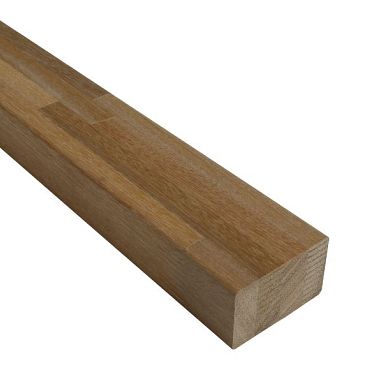 Bangkirai regel 40x60mm glad fingerjoint gelamineerd L 390cm P418 KD12% Premium FCQ
