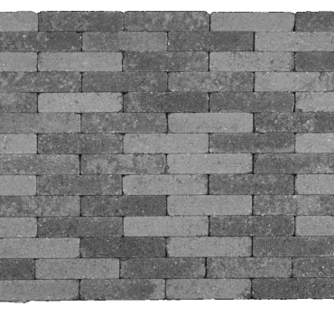 Waalformaat - Actionline 20x5x7cm - Grisette Noir