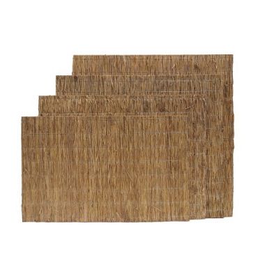 Rietplaat - 50 x 200 cm - met staaldraad gevlochten.