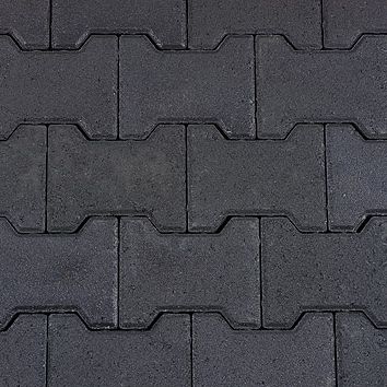 H-verbandsteen 8 cm Antraciet komo - 10 m2/pp - 1m2/pl