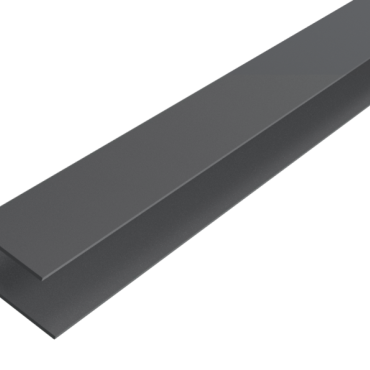 # WEO35-60 Alu F-profiel Dark Grey 65x80mm L-300 cm - RAL7022