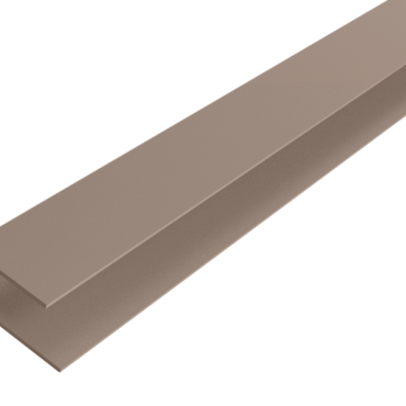 WEO35-60 Alu F-profiel Light Grey 65x80mm L-300 cm - RAL7006