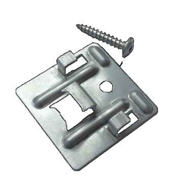 WEO Classic Gardenwall clip 100 clips+schroeven 4x25mm RVS AISI304 (1091)