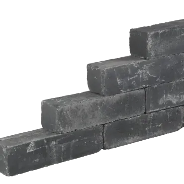 BLOCKSTONE BLACK 15X15X30CM