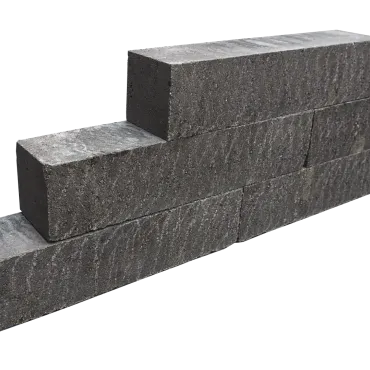 BLOCKSTONE SMALL BLACK 12X12X60CM