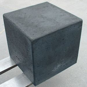 Zitelement 40 x 40 x 40 cm Antraciet