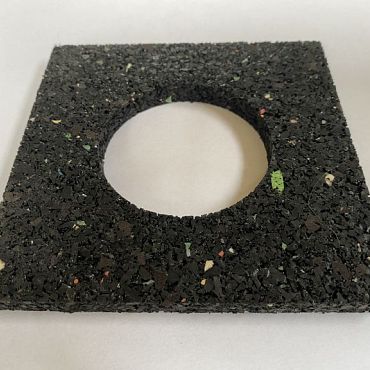 Vaste onderplaat RC 19 - 120x120x15