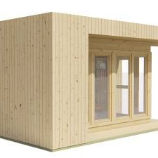 Blokhut - Tuinhuis Elin | 19 mm | onbehandeld