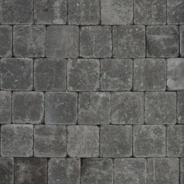 Tambour 10x10x6 cm Antraciet