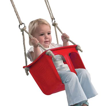 Babyschommel kunststof (div kleuren)