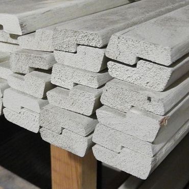 Glaslat S3 15x32mm 100mu met sponning L=4.60m