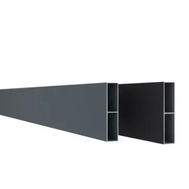 Boston Open aluminium lamel 21x100mm L-178cm RAL7016