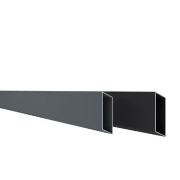 Boston aluminium Rhombus profiel L-178cm 21x75mm RAL7016