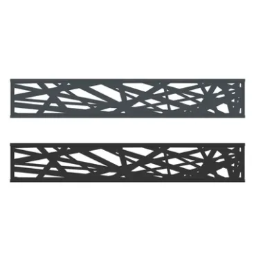 Boston Decopaneel Hera horizontaal 30x175 cm dikte 2 mm RAL7016 (1010)