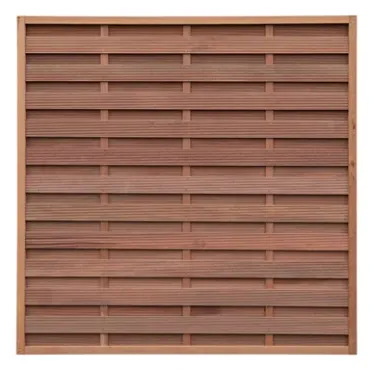 Keruing Elegant scherm 06 180x180cm Premium FCQ FSC®100% 
