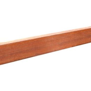 Azobe/Okan Hardhouten gording, fijnbezaagd 5 x 15 x 400 cm.